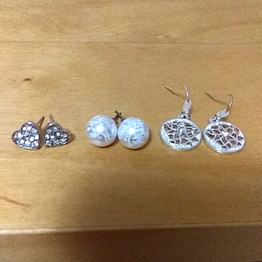 Set of 3 Earrings